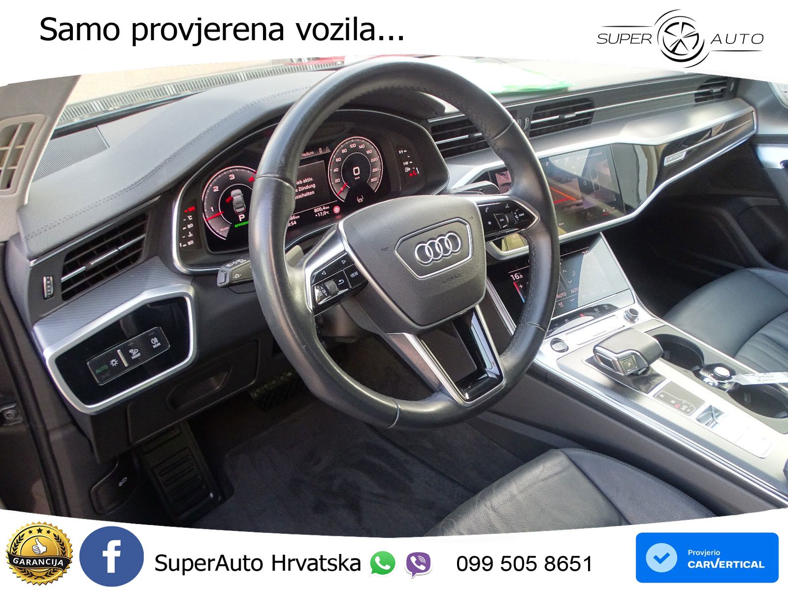 Audi A6 50 TDI V6 (286 KS) quattro tiptronic S line LED+GR SJED+ACC