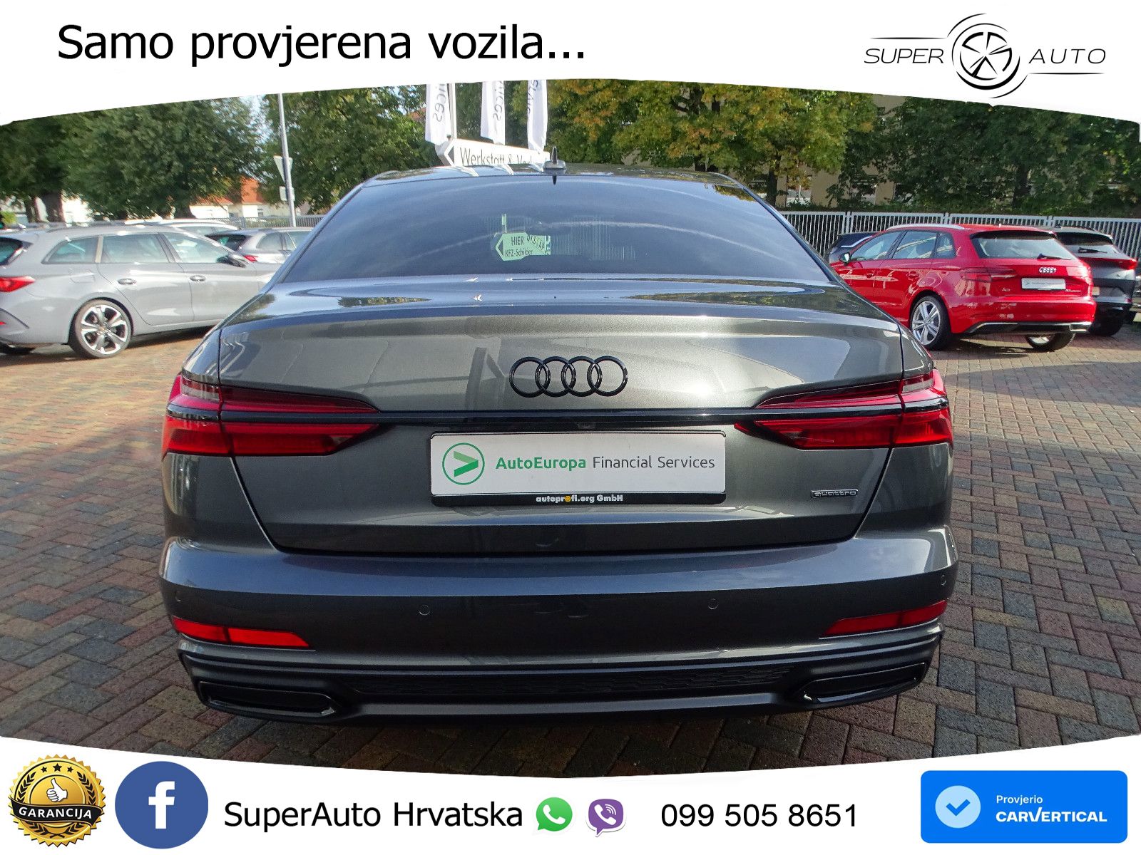 Audi A6 50 TDI V6 (286 KS) quattro tiptronic S line LED+GR SJED+ACC
