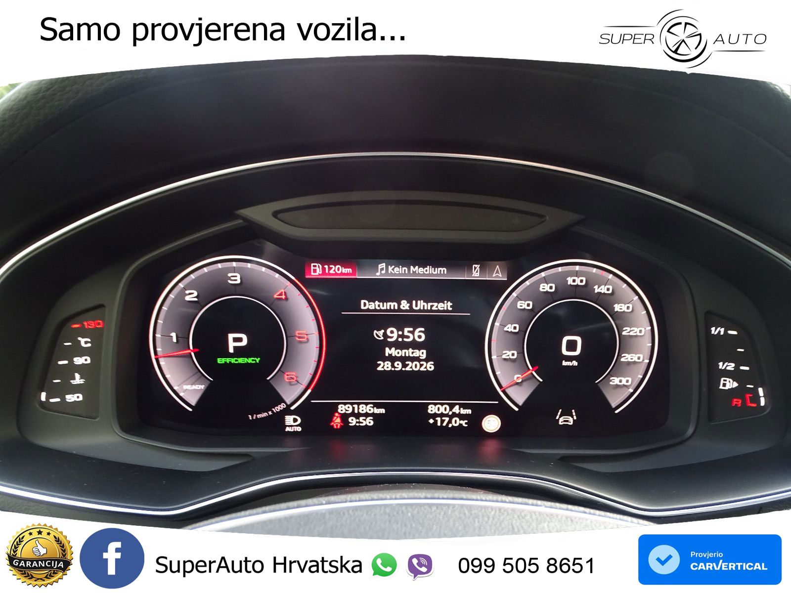 Audi A6 50 TDI V6 (286 KS) quattro tiptronic S line LED+GR SJED+ACC