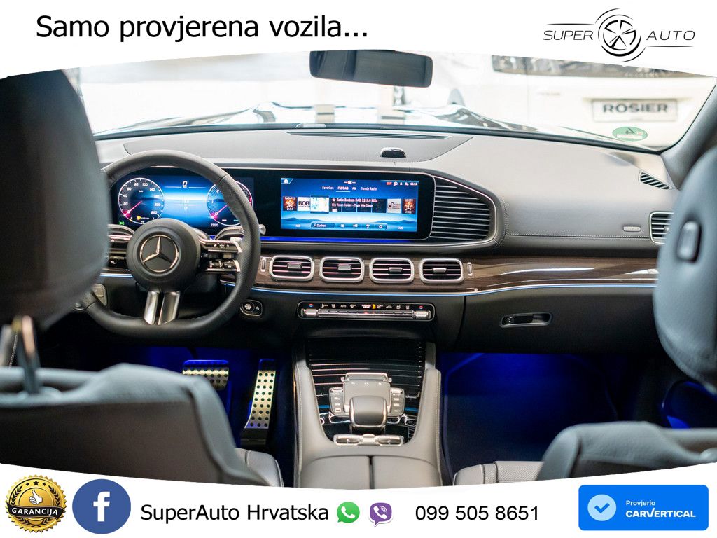 Mercedes-Benz GLS GLS 450d EQ Boost 4MATIC 9G-TRONIC AMG ZRAČNI+ACC+GR SJED+KAM+PANO