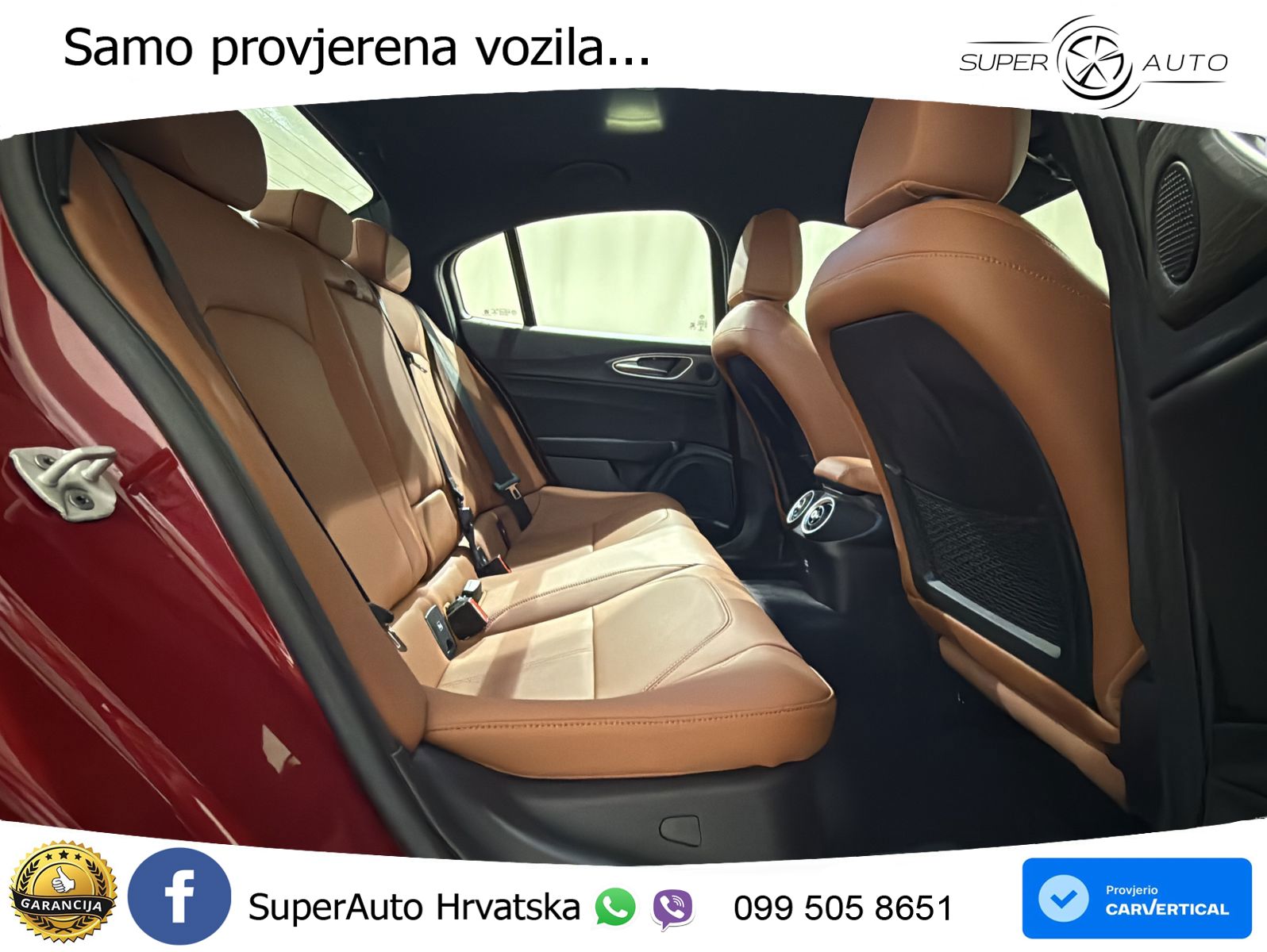 Alfa Romeo Giulia 2.0 Turbo (280 KS) Q4 Automatic LED+GR SJED+ACC