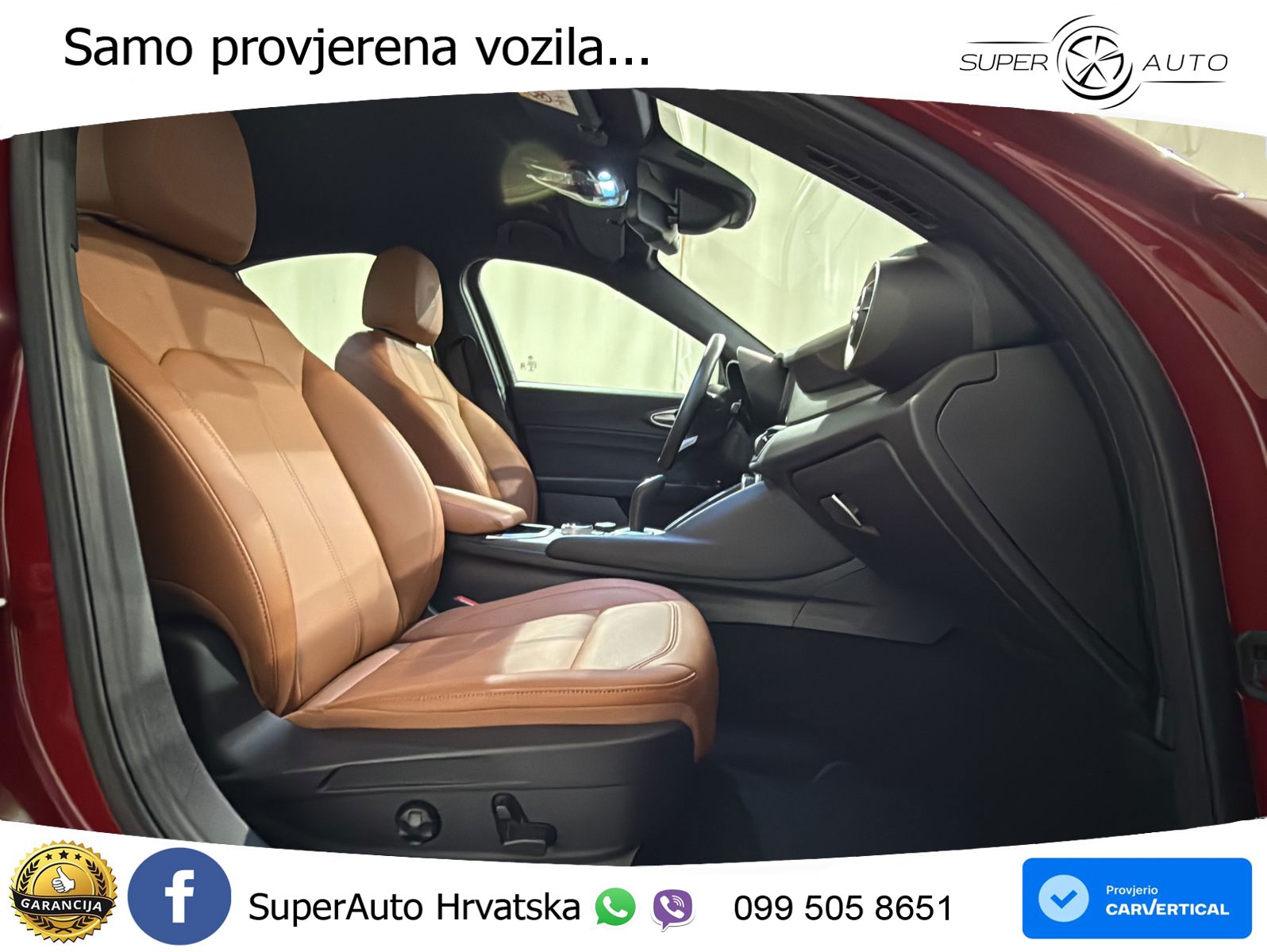 Alfa Romeo Giulia 2.0 Turbo (280 KS) Q4 Automatic LED+GR SJED+ACC