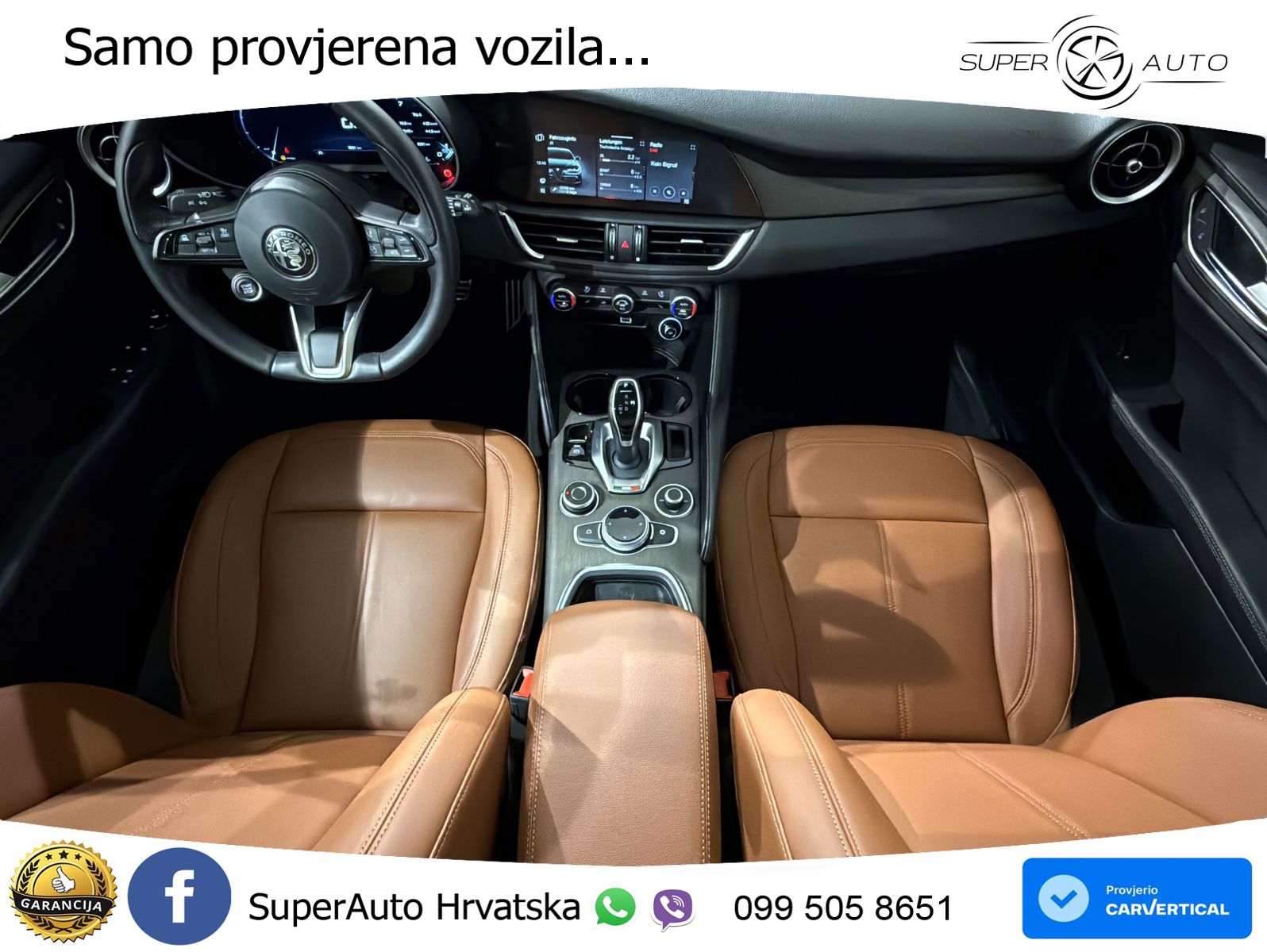 Alfa Romeo Giulia 2.0 Turbo (280 KS) Q4 Automatic LED+GR SJED+ACC