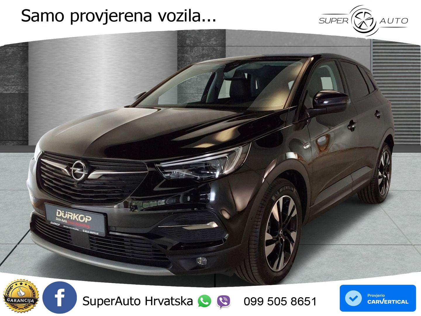 Opel Grandland 1.2i Turbo (130 KS) Elegance LED+GR SJED+ACC