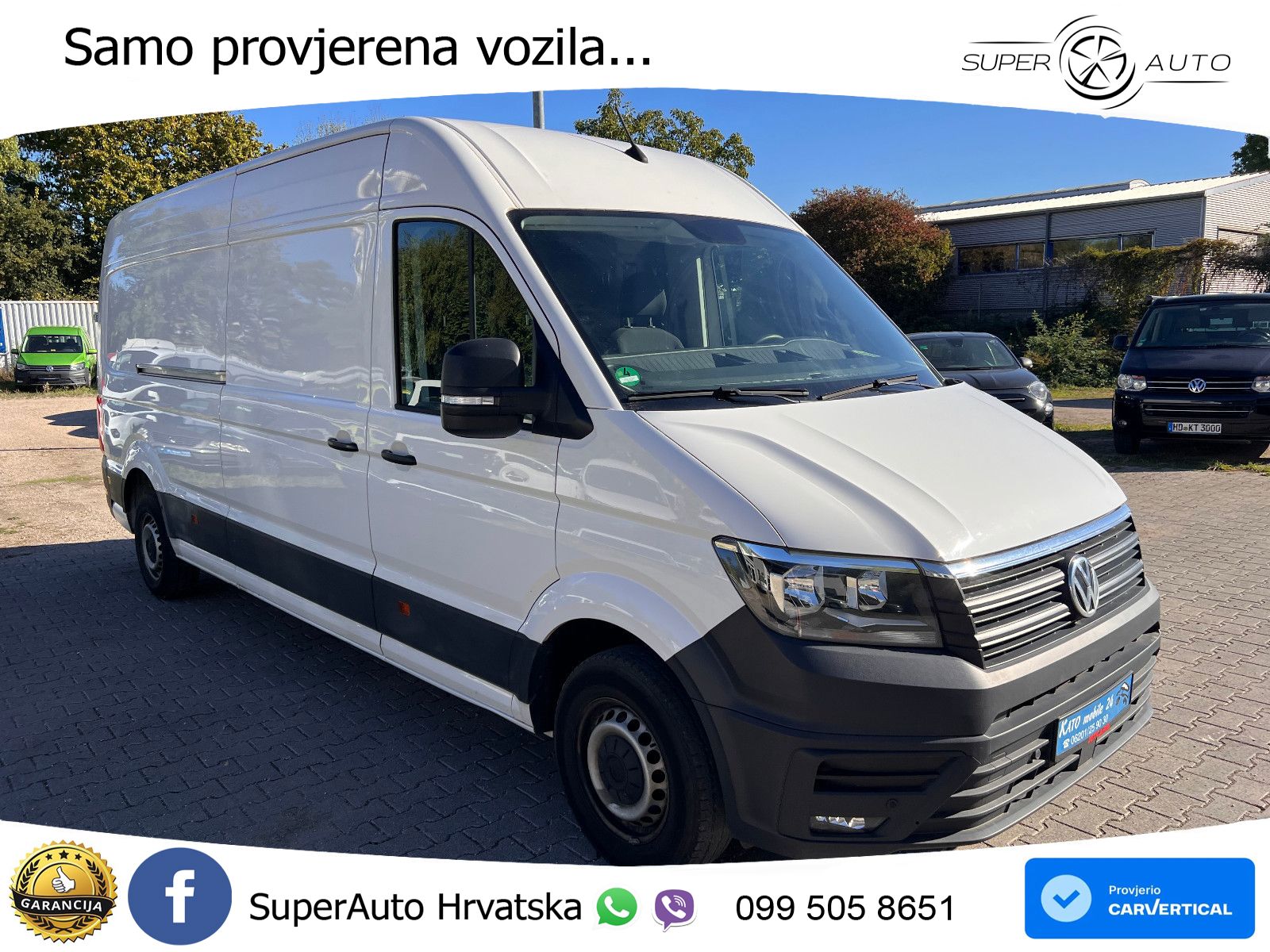 Volkswagen Crafter Kasten 35 lang Hochdach FWD PDC GRA NSW 140 KS