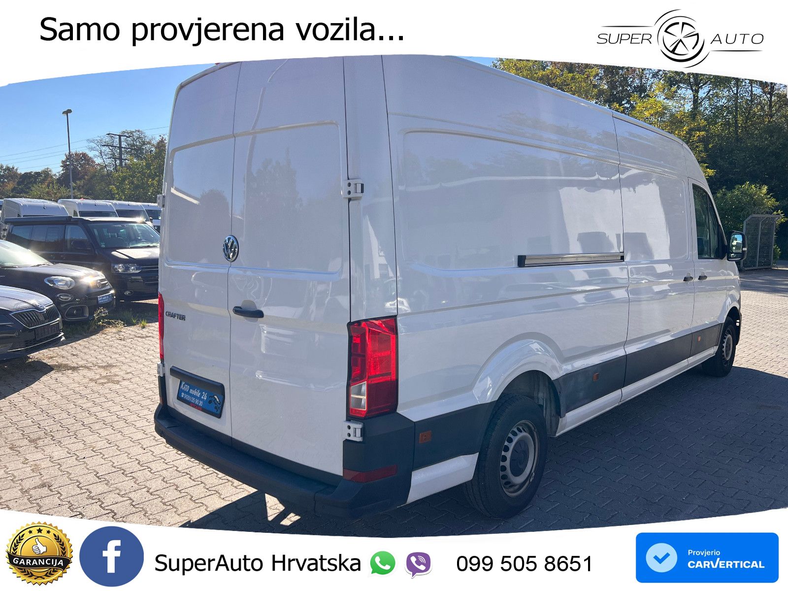 Volkswagen Crafter Kasten 35 lang Hochdach FWD PDC GRA NSW 140 KS