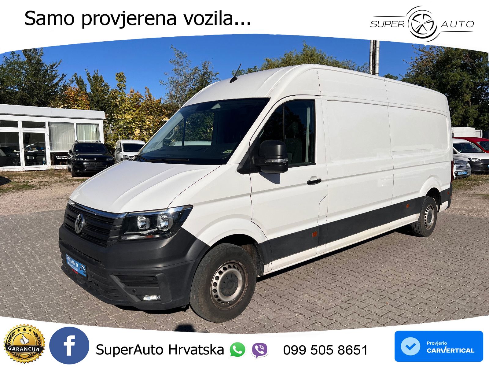 Volkswagen Crafter Kasten 35 lang Hochdach FWD PDC GRA NSW 140 KS
