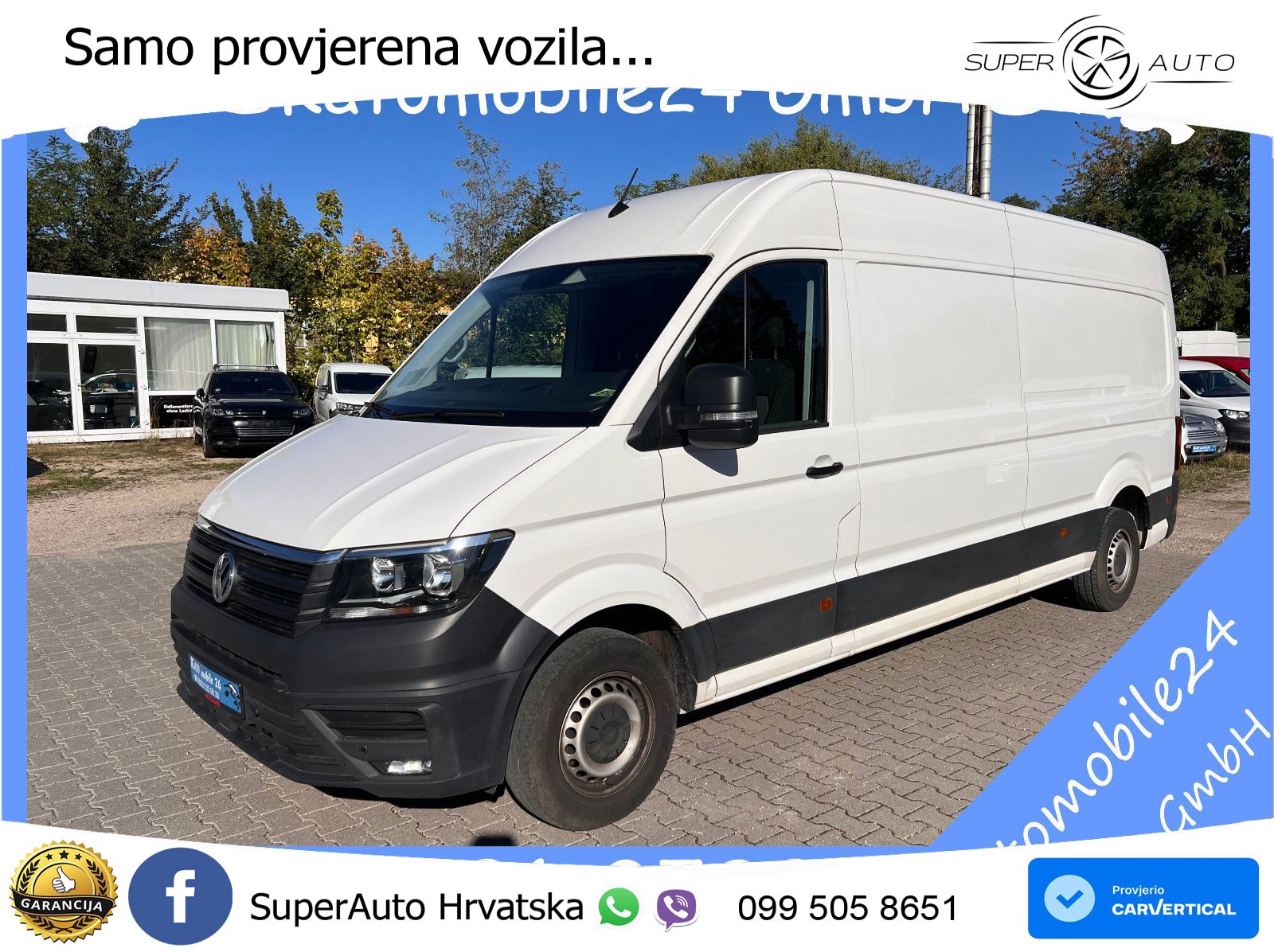 Volkswagen Crafter Kasten 35 lang Hochdach FWD PDC GRA NSW 140 KS
