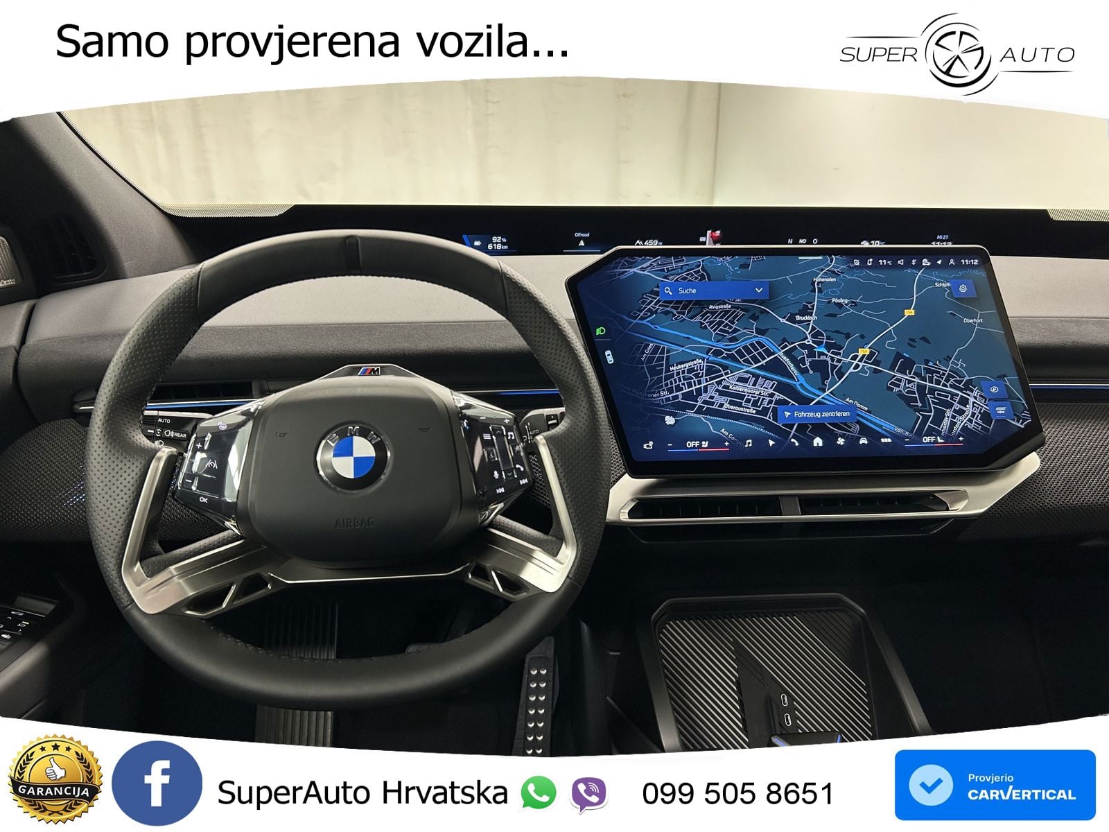BMW iX3 50 108.7 kWh (469 KS) xDrive M Sport LED+GR SJED+ACC