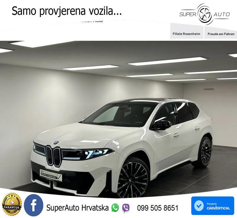 BMW iX3 50 108.7 kWh (469 KS) xDrive M Sport LED+GR SJED+ACC