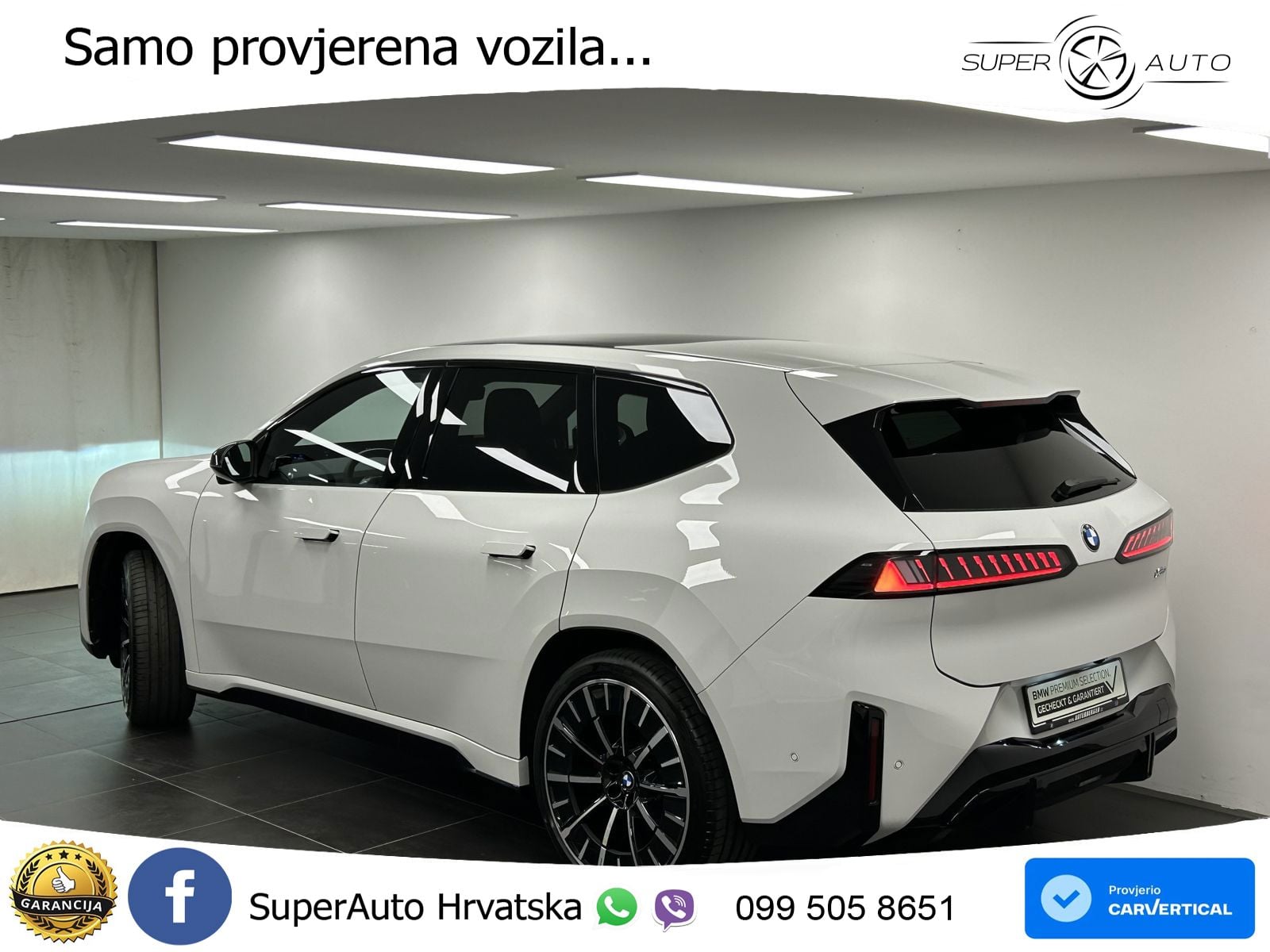 BMW iX3 50 108.7 kWh (469 KS) xDrive M Sport LED+GR SJED+ACC
