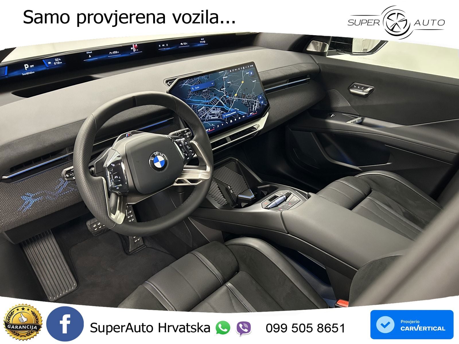 BMW iX3 50 108.7 kWh (469 KS) xDrive M Sport LED+GR SJED+ACC