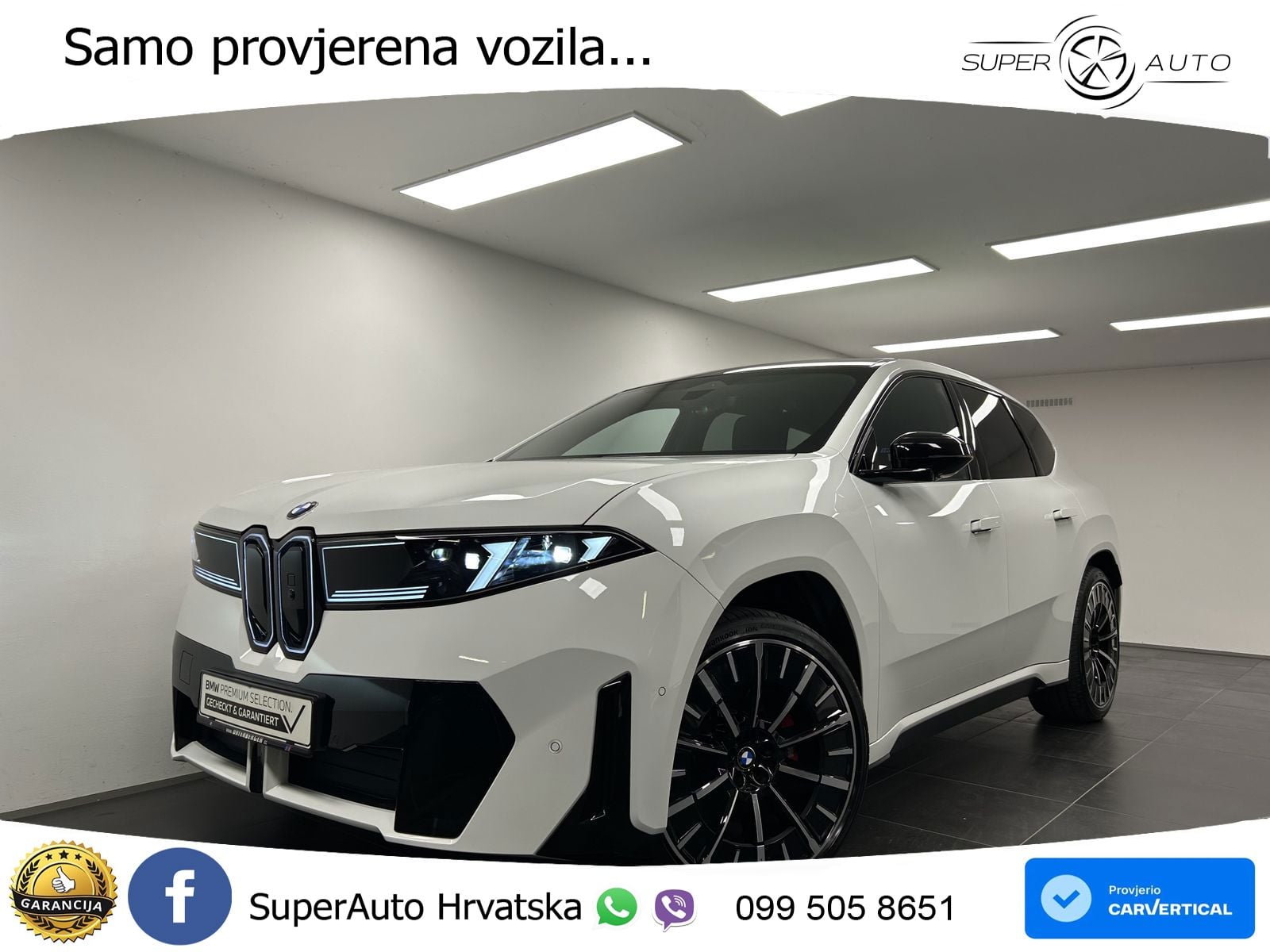BMW iX3 50 108.7 kWh (469 KS) xDrive M Sport LED+GR SJED+ACC