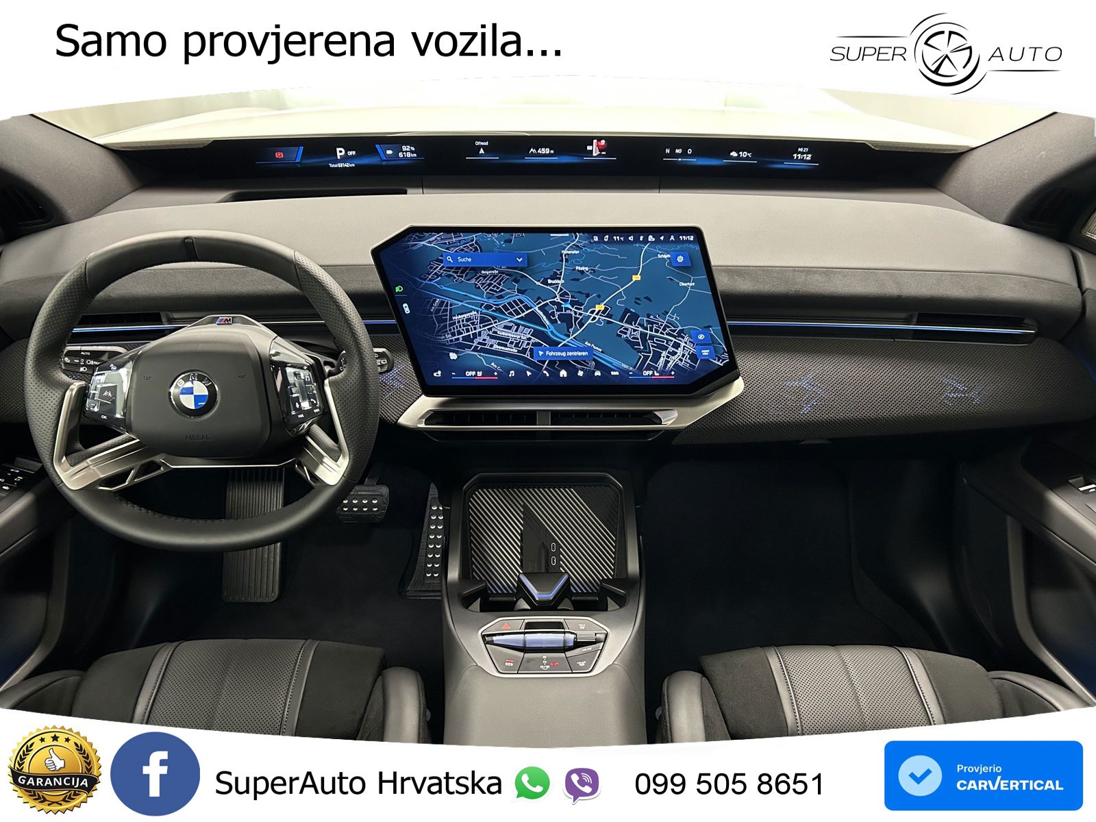 BMW iX3 50 108.7 kWh (469 KS) xDrive M Sport LED+GR SJED+ACC