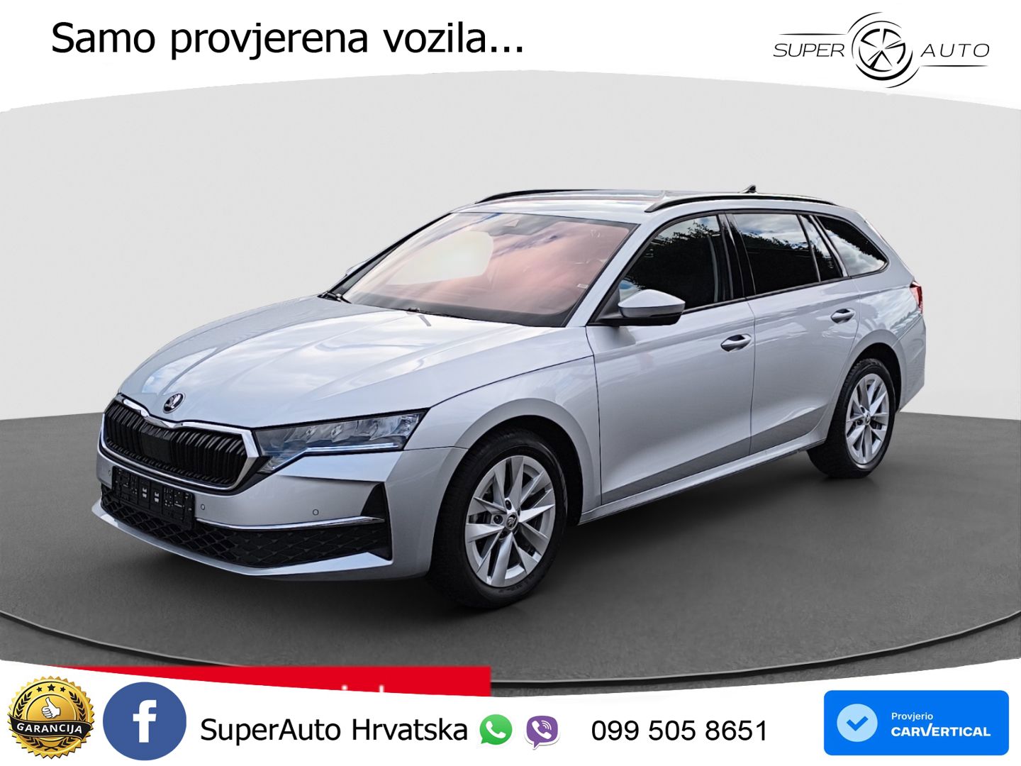 Škoda Octavia Combi 2.0 TDI (150 KS) DSG Selection LED+GR SJED+ACC