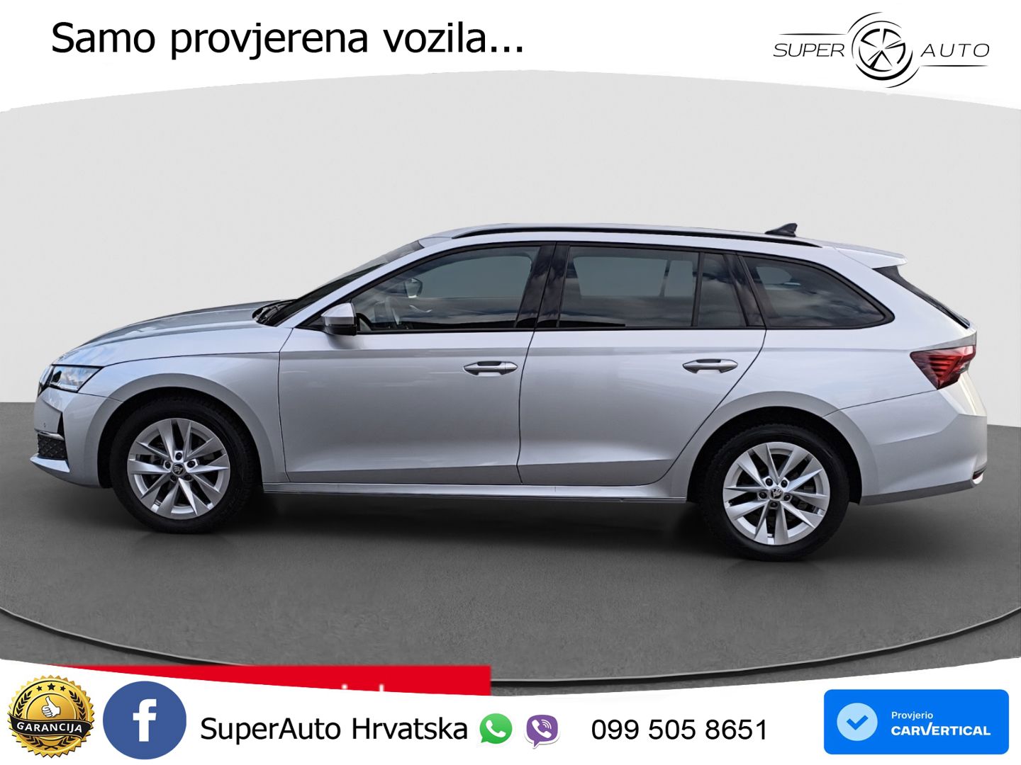 Škoda Octavia Combi 2.0 TDI (150 KS) DSG Selection LED+GR SJED+ACC