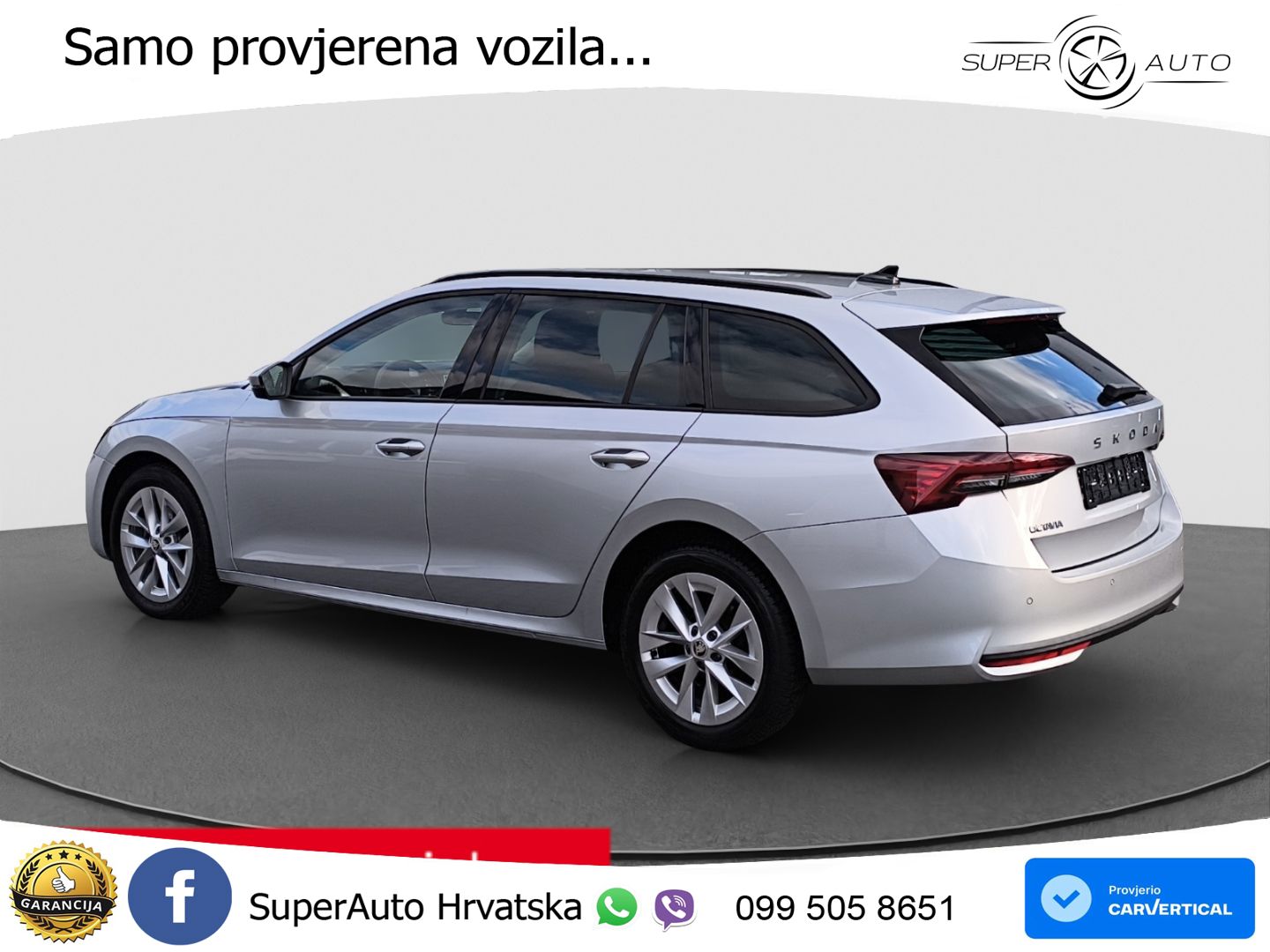 Škoda Octavia Combi 2.0 TDI (150 KS) DSG Selection LED+GR SJED+ACC