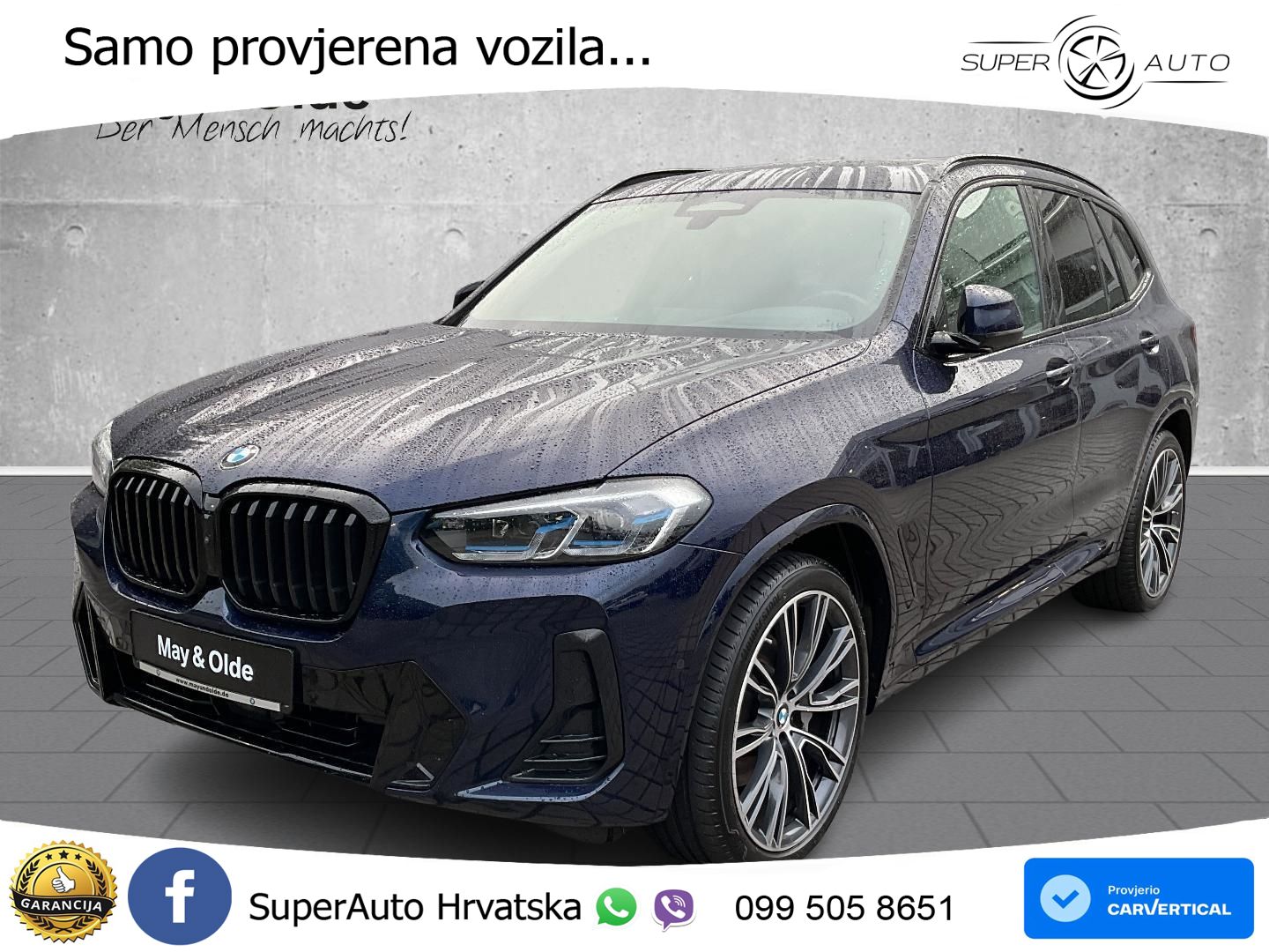 BMW X3 30d xDrive Steptronic M Sport LED+GR SJED+ACC