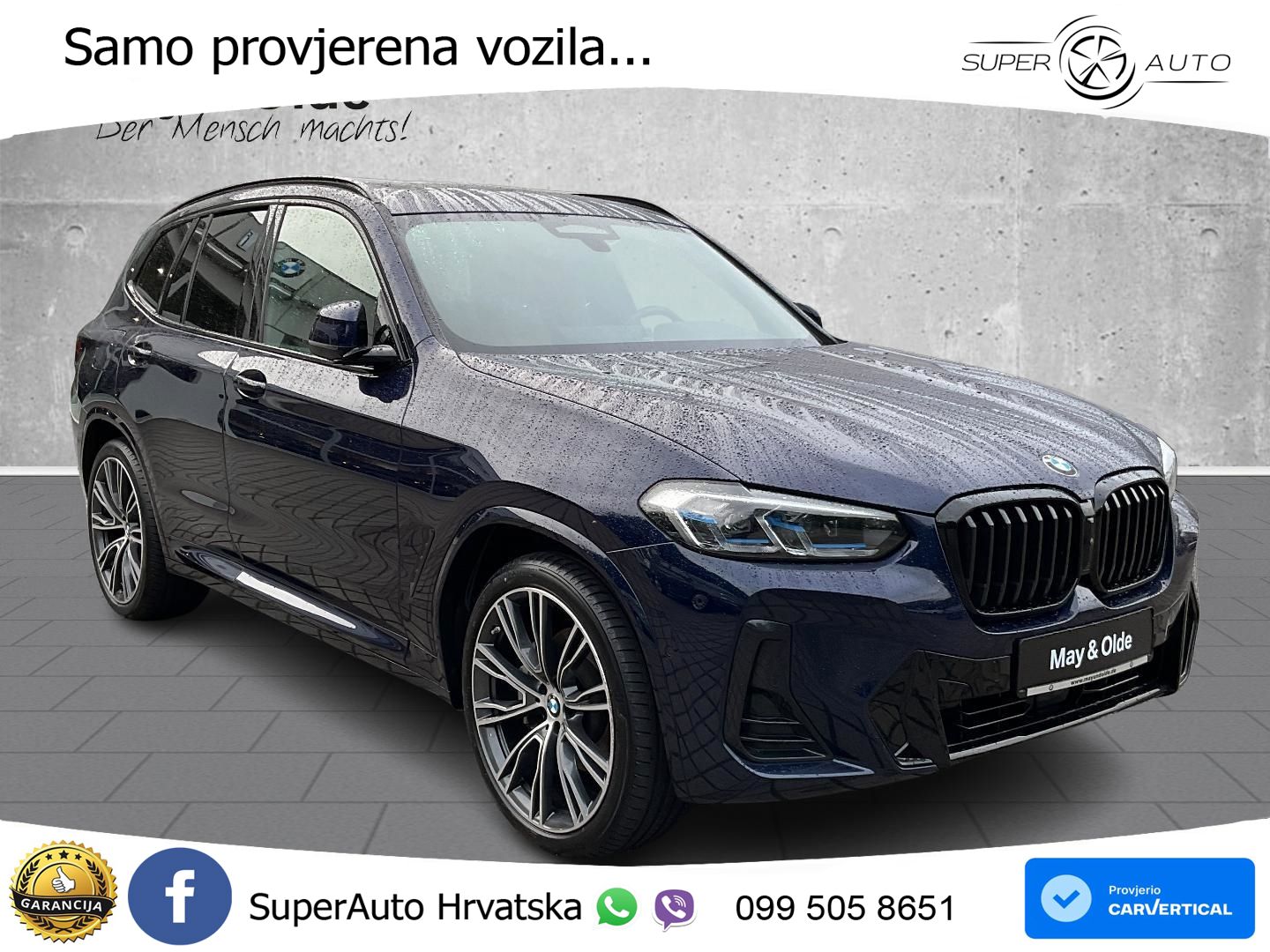 BMW X3 30d xDrive Steptronic M Sport LED+GR SJED+ACC