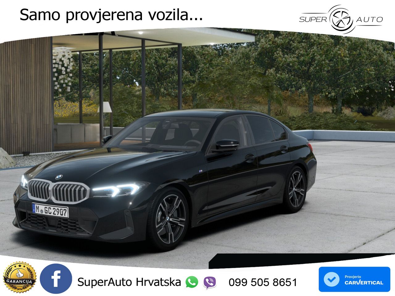 BMW 320d (190 KS) xDrive Steptronic M Sport LED+GR SJED+ACC