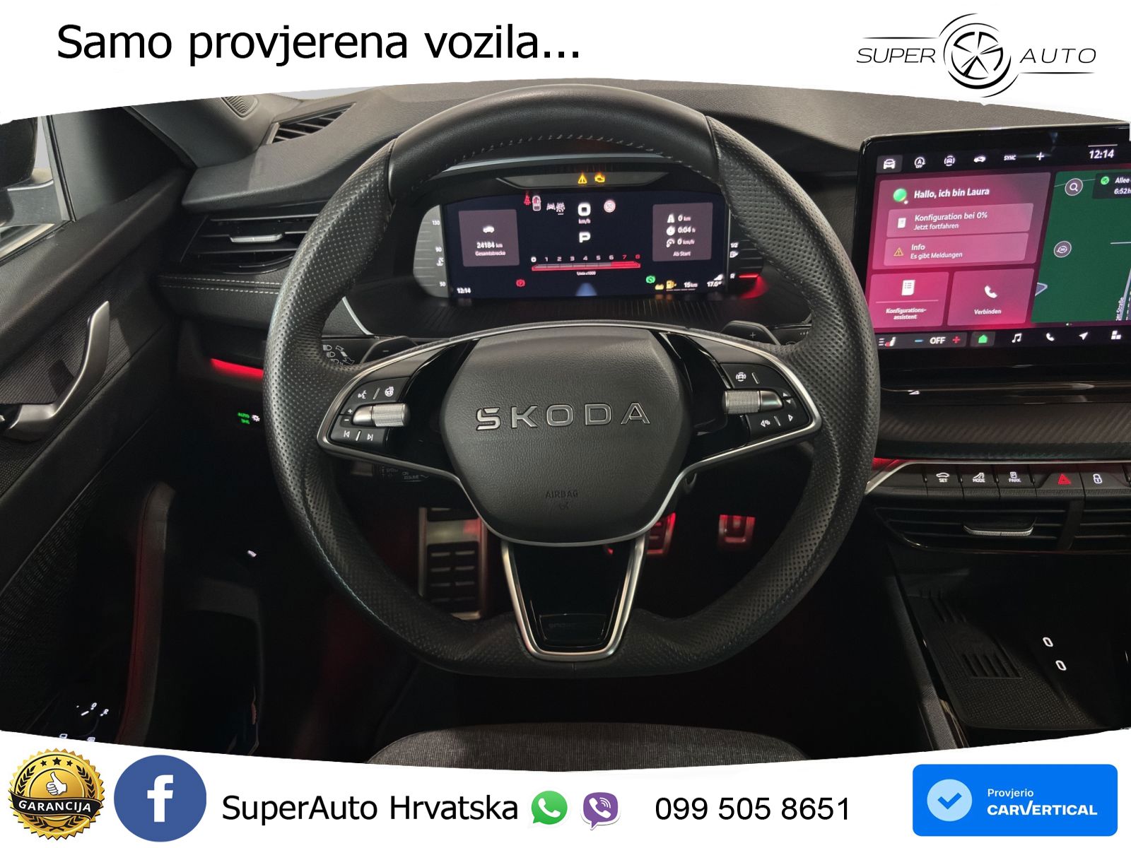 Škoda Octavia Combi 1.5 TSI (150 KS) DSG SportLine LED+GR SJED+ACC