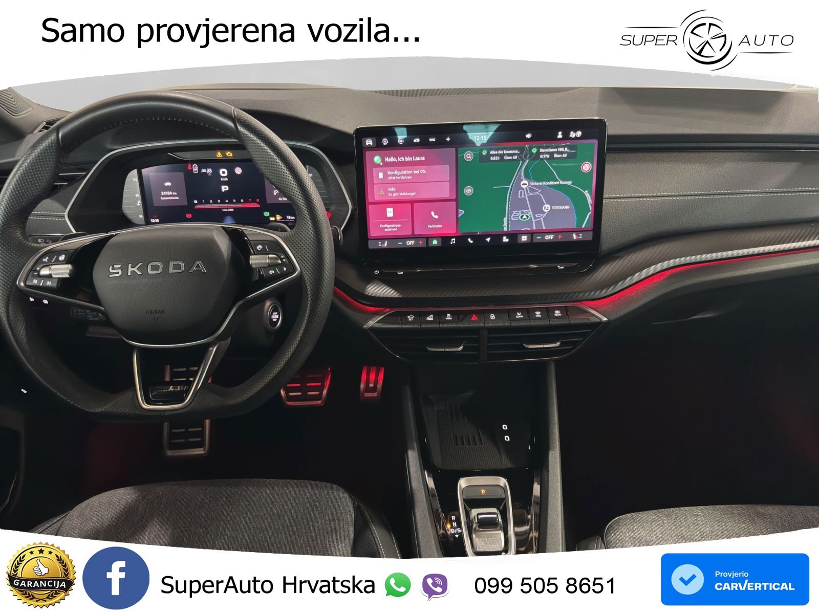 Škoda Octavia Combi 1.5 TSI (150 KS) DSG SportLine LED+GR SJED+ACC