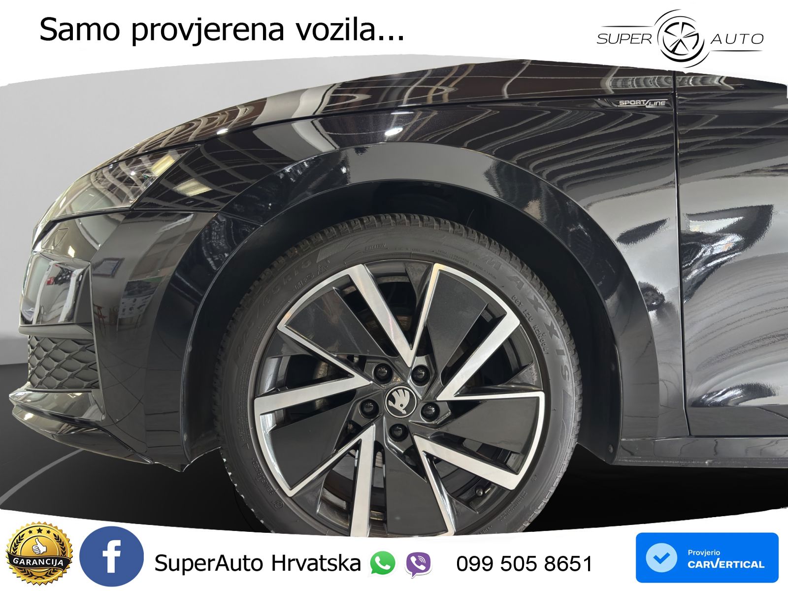 Škoda Octavia Combi 1.5 TSI (150 KS) DSG SportLine LED+GR SJED+ACC