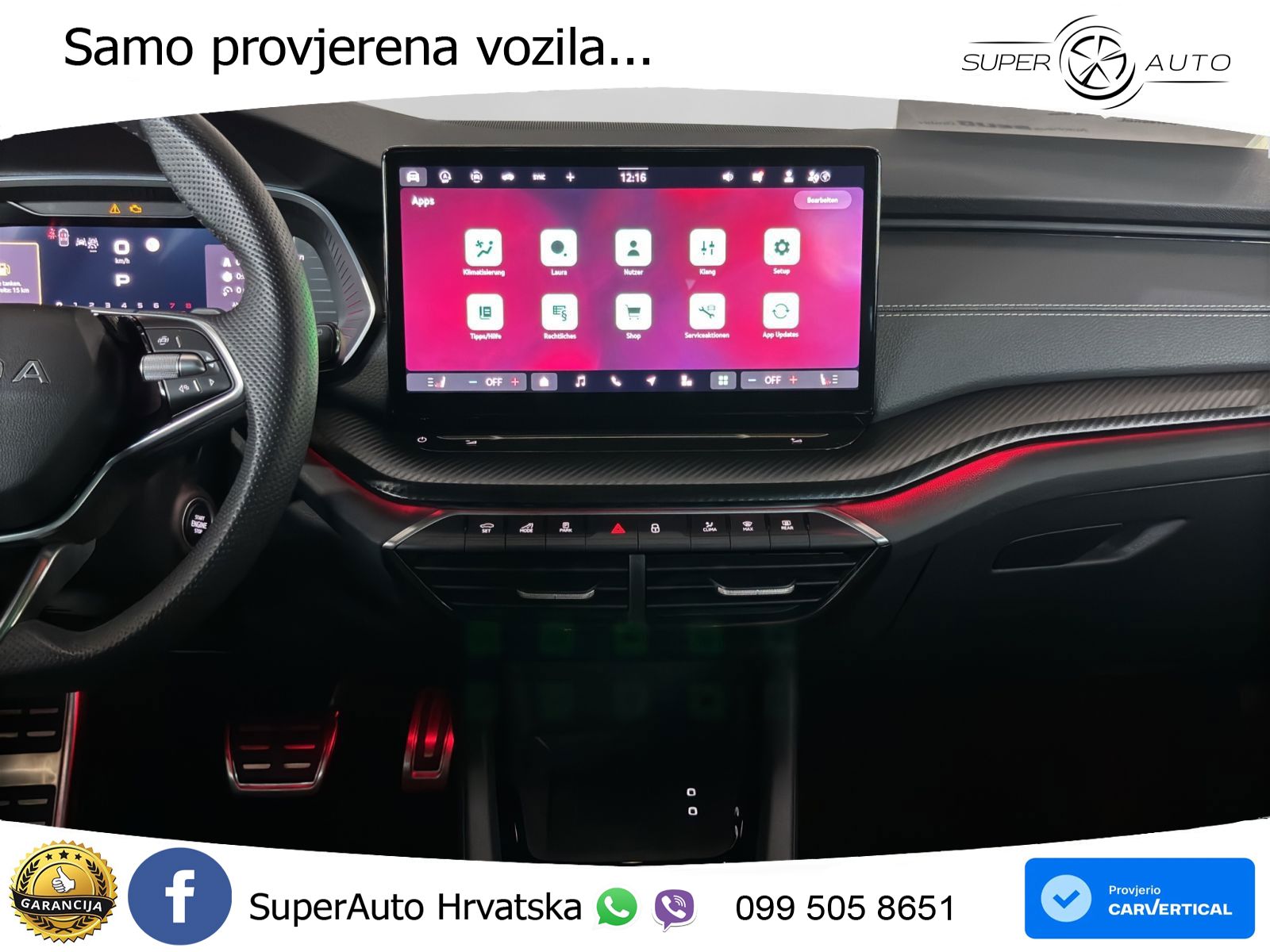 Škoda Octavia Combi 1.5 TSI (150 KS) DSG SportLine LED+GR SJED+ACC