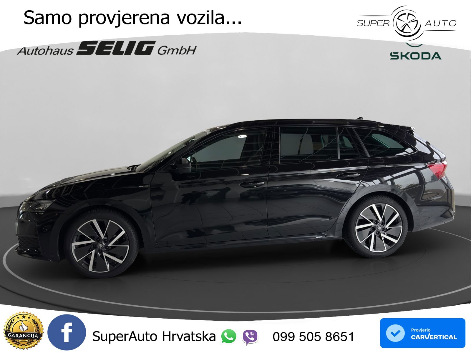 Škoda Octavia Combi 1.5 TSI (150 KS) DSG SportLine LED+GR SJED+ACC