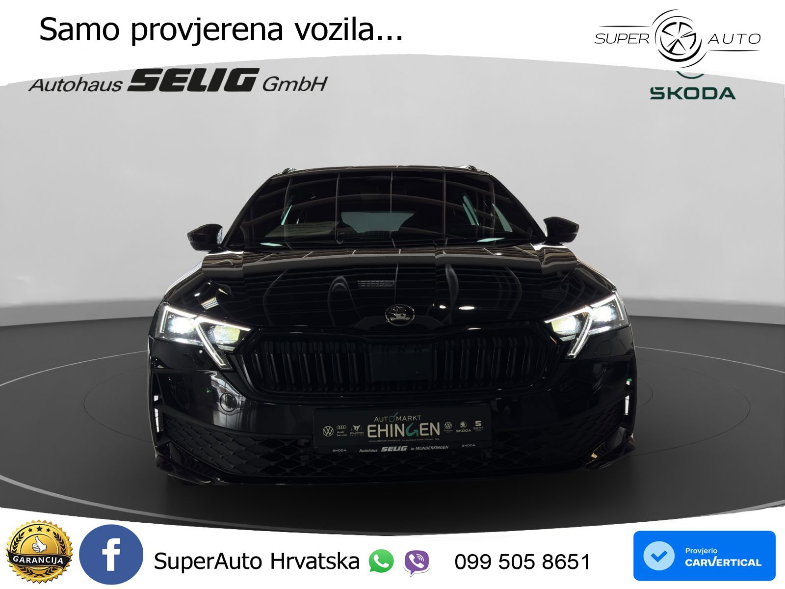 Škoda Octavia Combi 1.5 TSI (150 KS) DSG SportLine LED+GR SJED+ACC