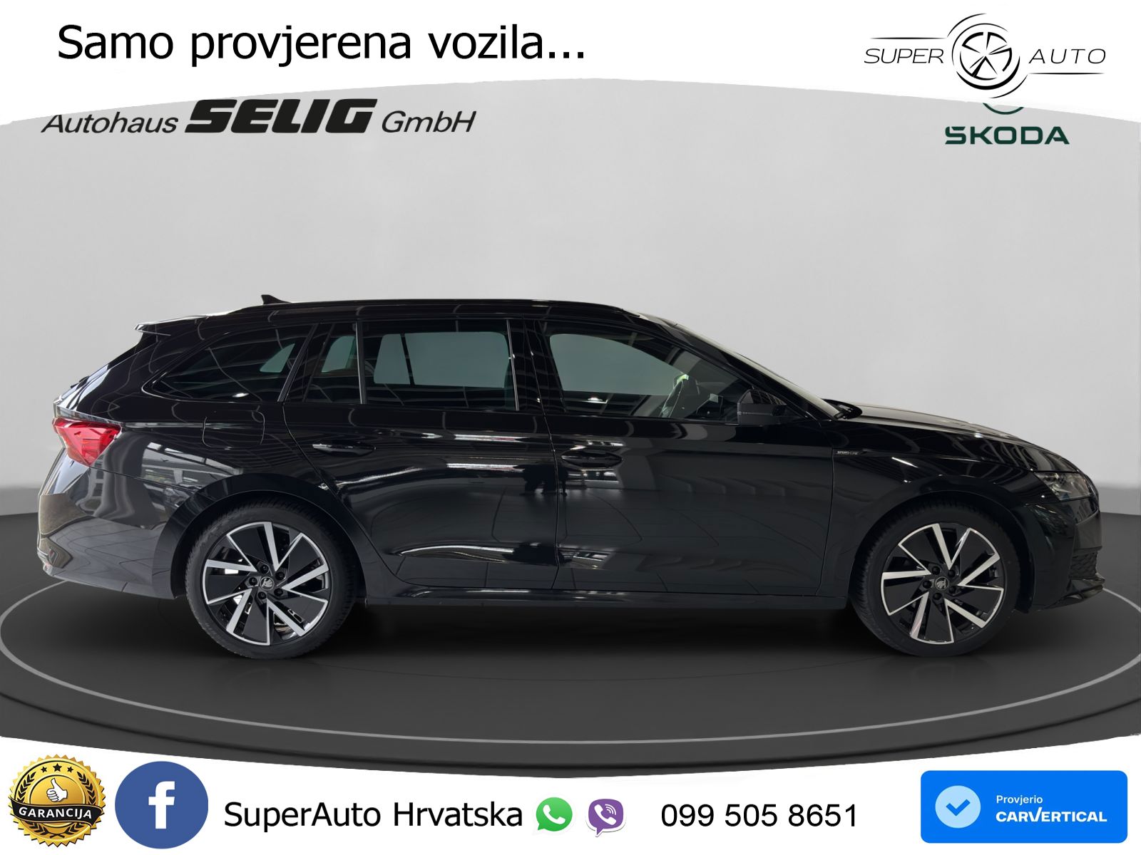 Škoda Octavia Combi 1.5 TSI (150 KS) DSG SportLine LED+GR SJED+ACC