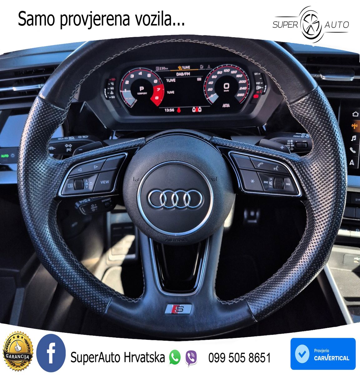 Audi A3 35 TFSI (150 KS) S tronic LED+ACC