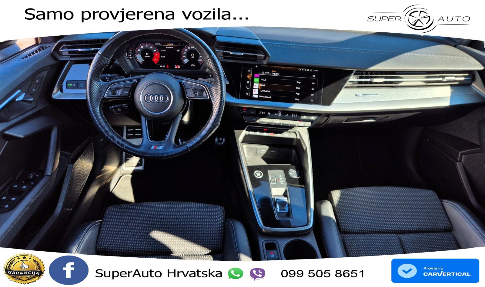 Audi A3 35 TFSI (150 KS) S tronic LED+ACC