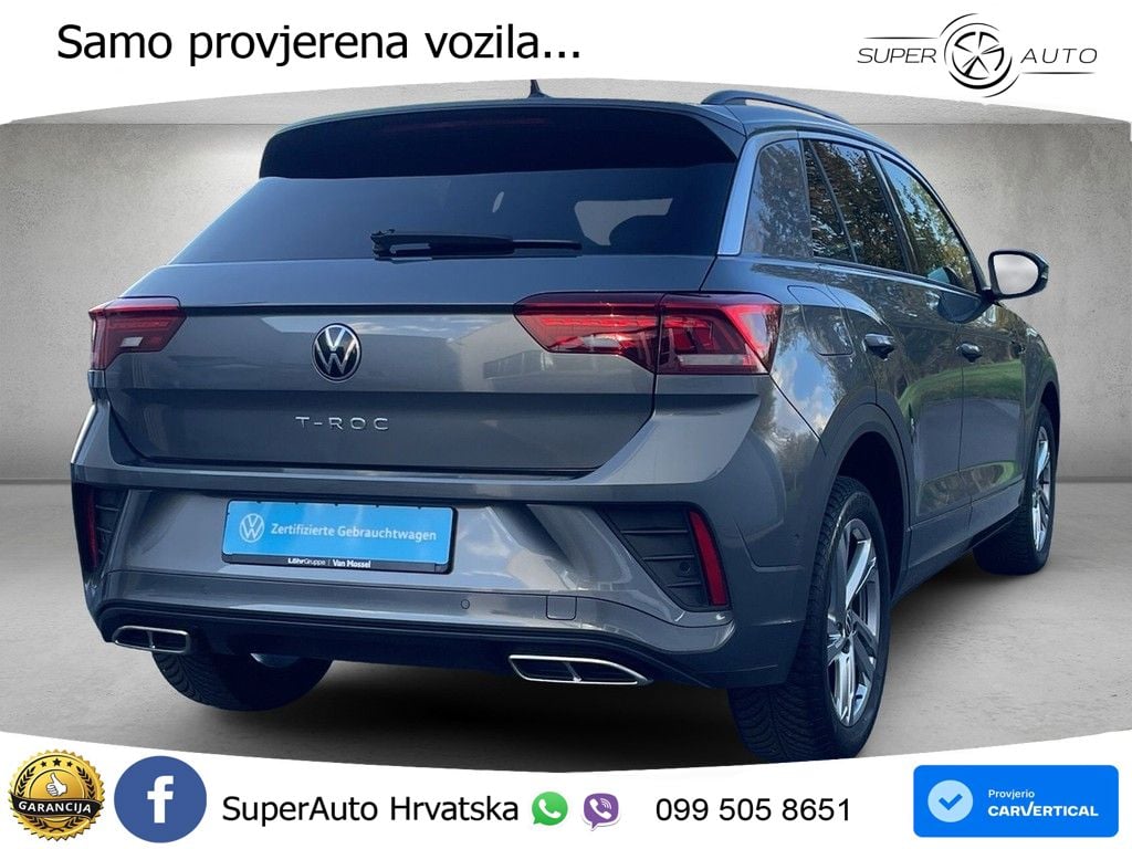 Volkswagen T-Roc 1.5 TSI (150 KS) DSG R-Line LED+GR SJED+ACC