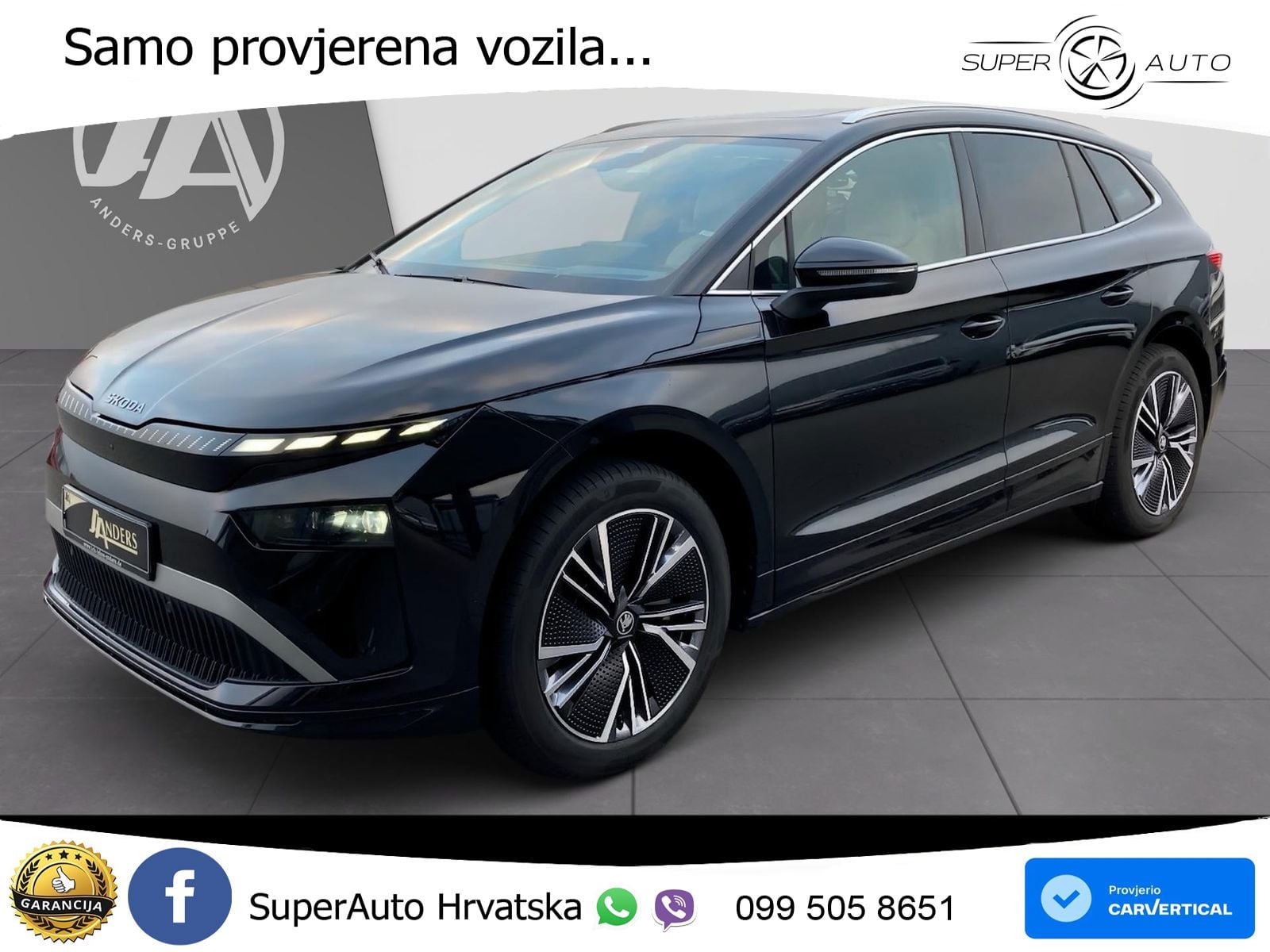 Škoda Enyaq 85x 82 kWh (286 KS) AWD ACC+HEAD+GR SJED+360+PANO