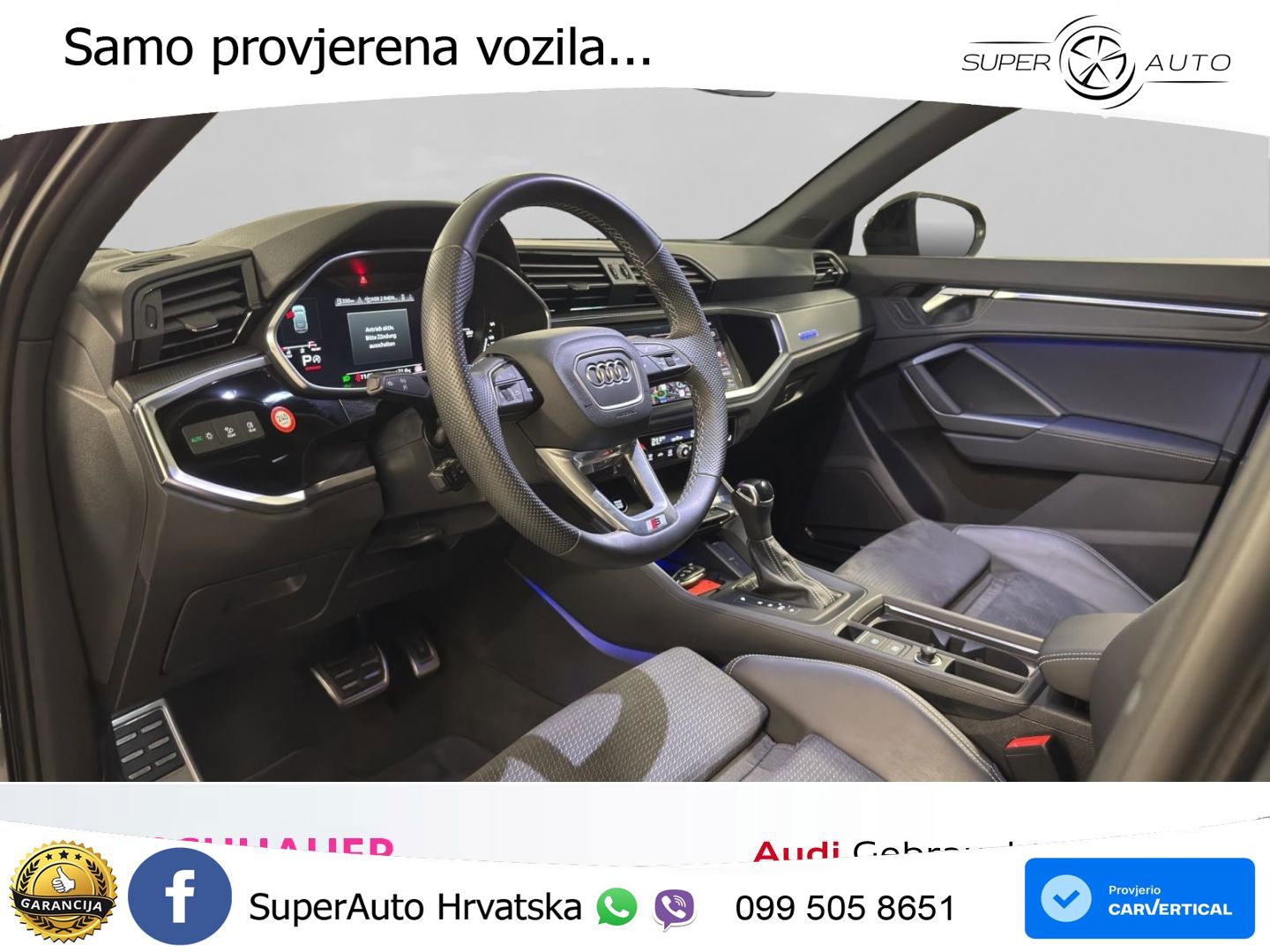 Audi Q3 Sportback 40 TDI (193 KS) quattro S tronic S line MATRIX+GR SJED+KAM