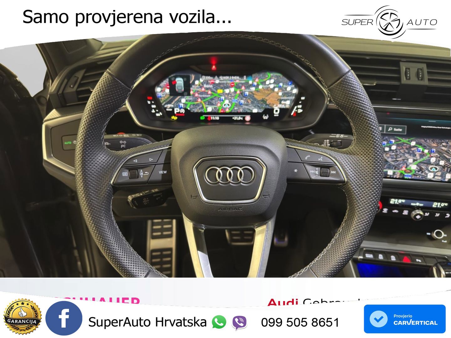 Audi Q3 Sportback 40 TDI (193 KS) quattro S tronic S line MATRIX+GR SJED+KAM