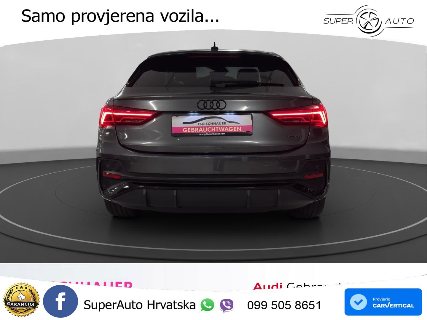 Audi Q3 Sportback 40 TDI (193 KS) quattro S tronic S line MATRIX+GR SJED+KAM