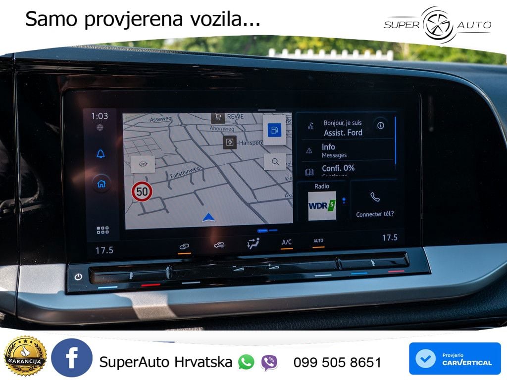 Ford Transit Connect Limited PDC FSE NAVI ACC 102 KS
