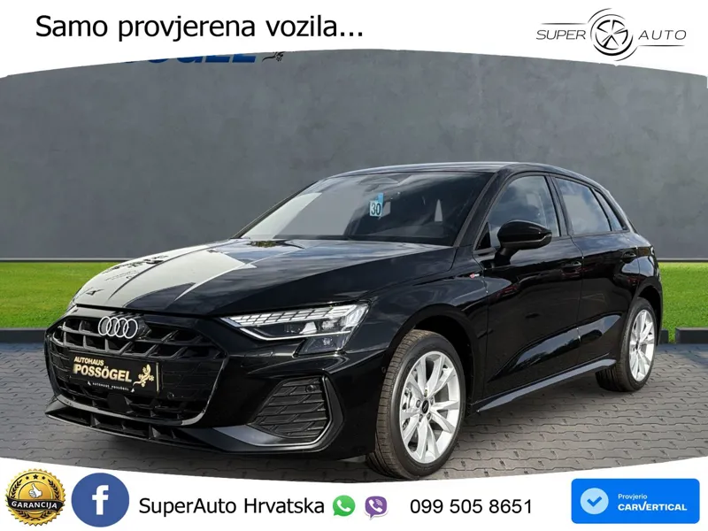 Audi A3 35 TFSI (150 KS) S tronic S line LED+ACC