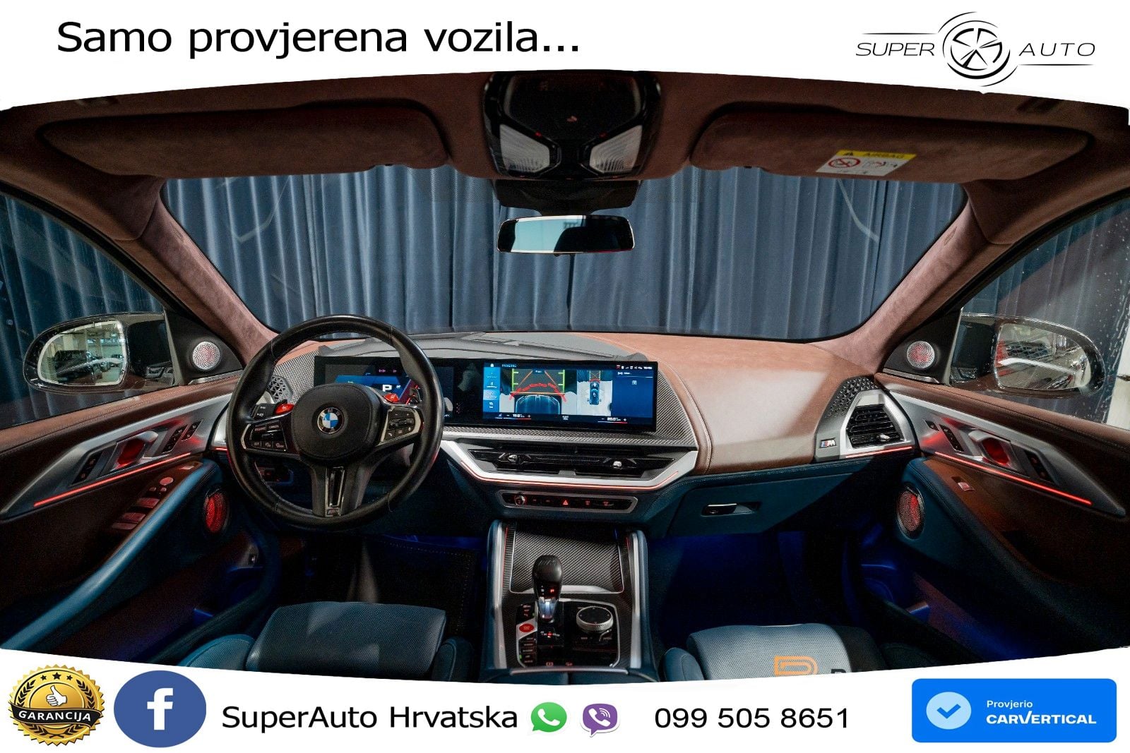 BMW XM 50e (476 KS) M xDrive M Steptronic LED+GR SJED+ACC