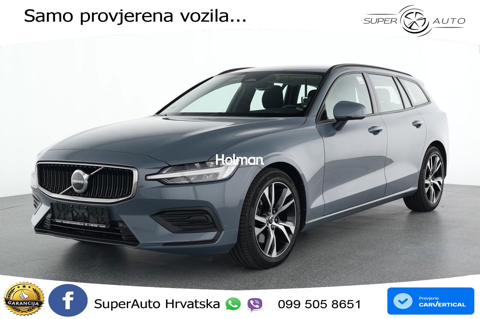 Volvo V60 2.0 B3 DCT LED+GR SJED+ACC
