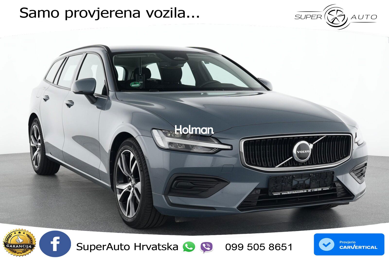 Volvo V60 2.0 B3 DCT LED+GR SJED+ACC