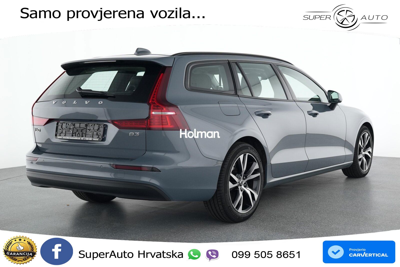 Volvo V60 2.0 B3 DCT LED+GR SJED+ACC