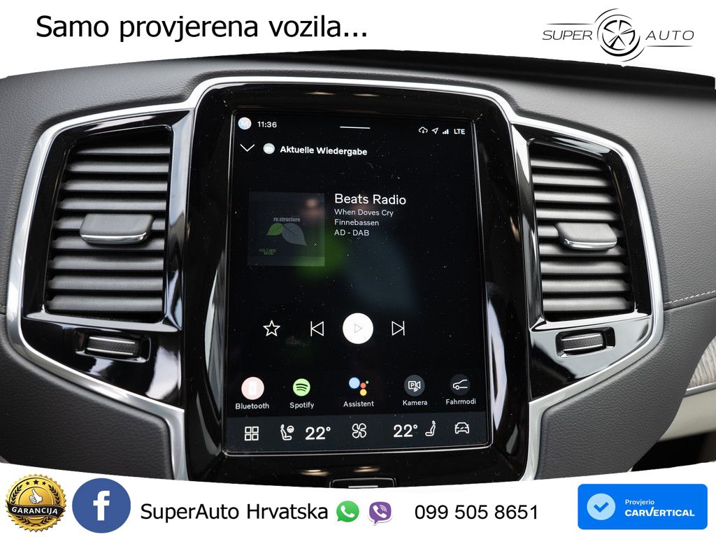 Volvo XC90 2.0 T8 AWD Automatic ACC+HEAD+4xGR SJED+360+PANO