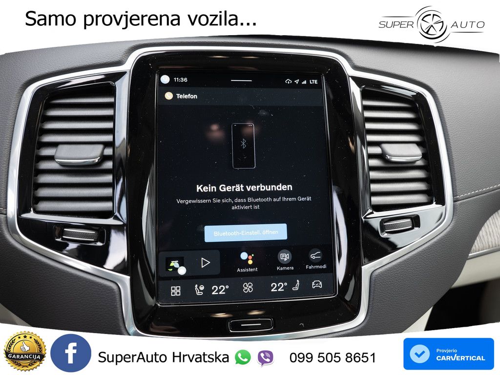 Volvo XC90 2.0 T8 AWD Automatic ACC+HEAD+4xGR SJED+360+PANO