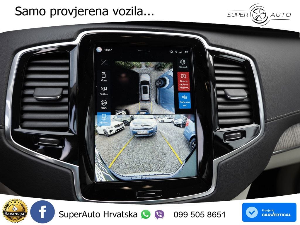 Volvo XC90 2.0 T8 AWD Automatic ACC+HEAD+4xGR SJED+360+PANO