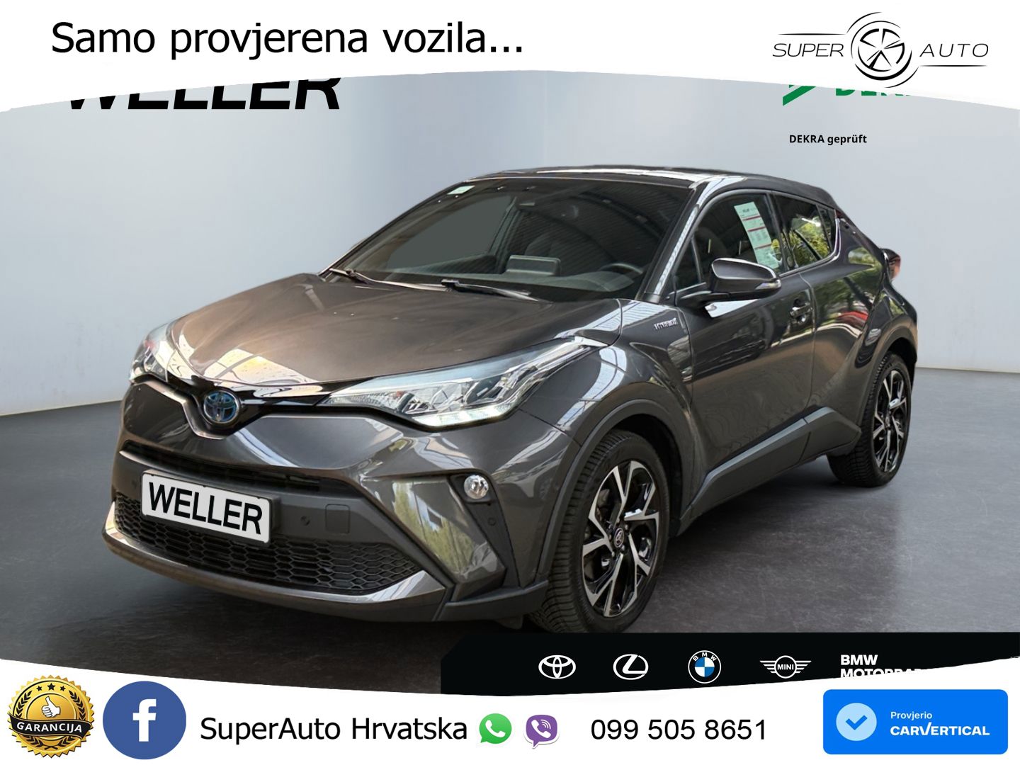Toyota C-HR 2.0 (184 KS) Hybrid e-CVT Team D LED+GR SJED+ACC