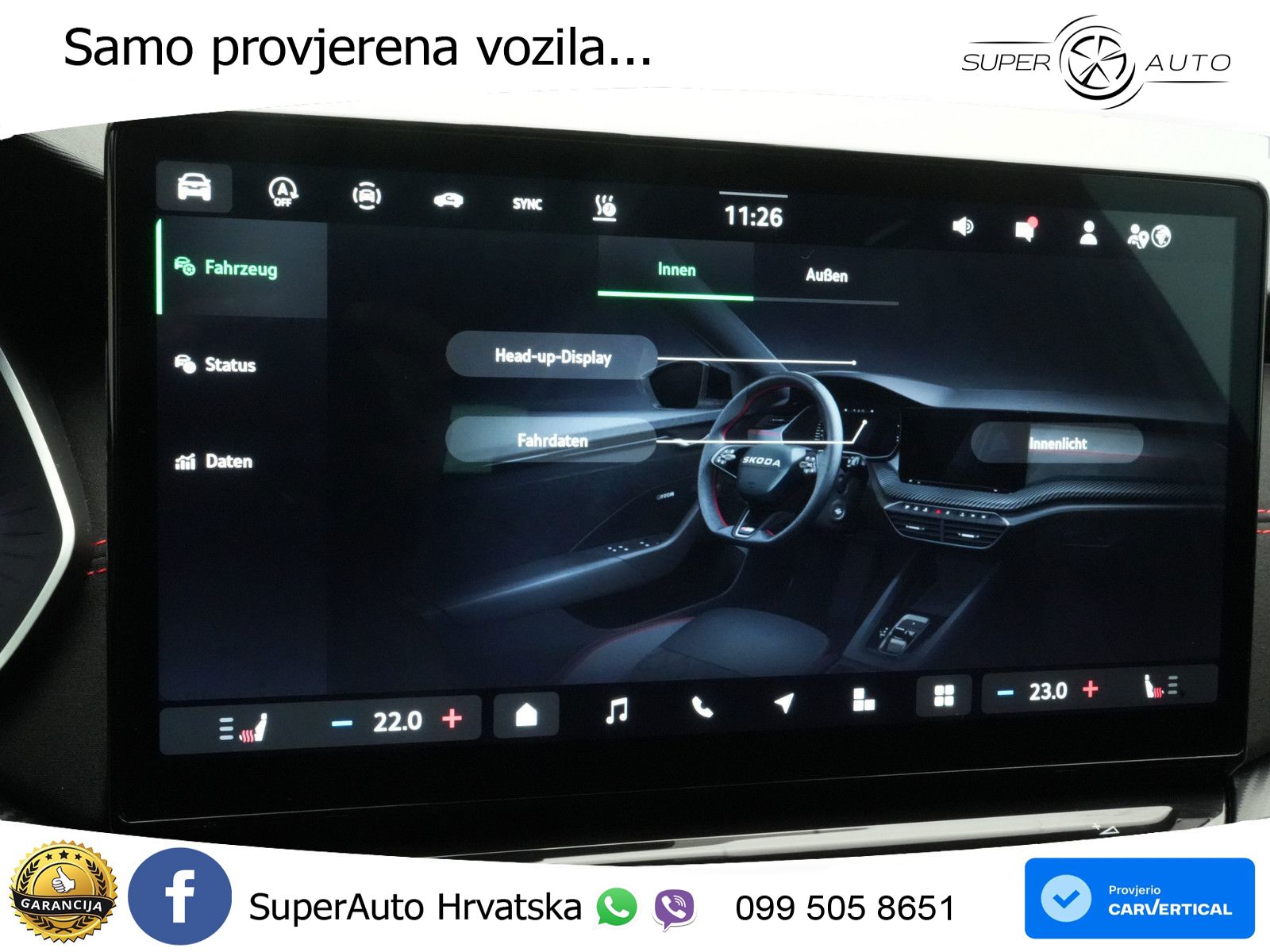 Škoda Octavia Combi RS 2.0 TSI (265 KS) DSG MATRIX+GR SJED+KAM