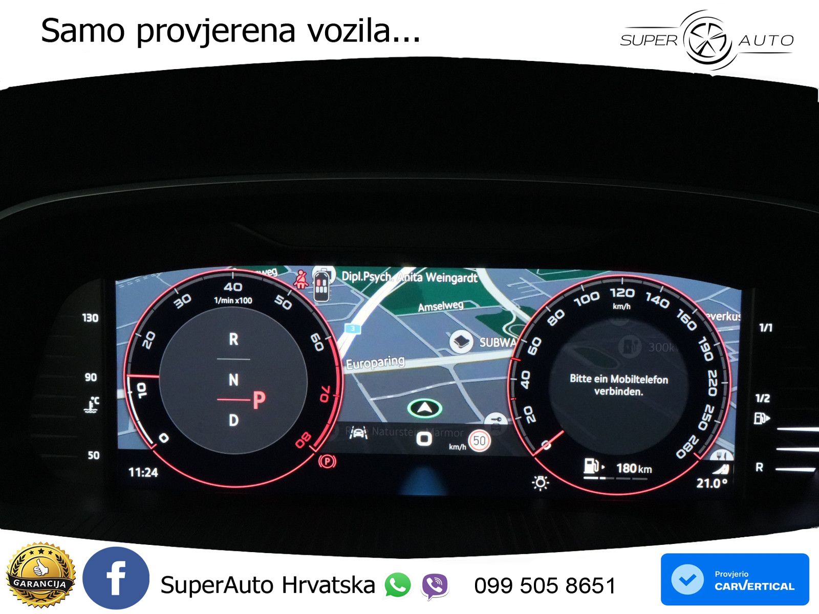 Škoda Octavia Combi RS 2.0 TSI (265 KS) DSG MATRIX+GR SJED+KAM